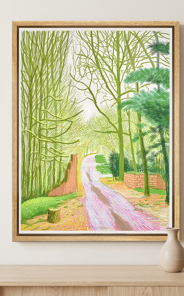 The Arrival of Spring in Woldgate(Framed Canvas)