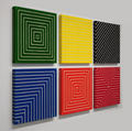 Frank Stella, Miniature Benjamin Moore Series