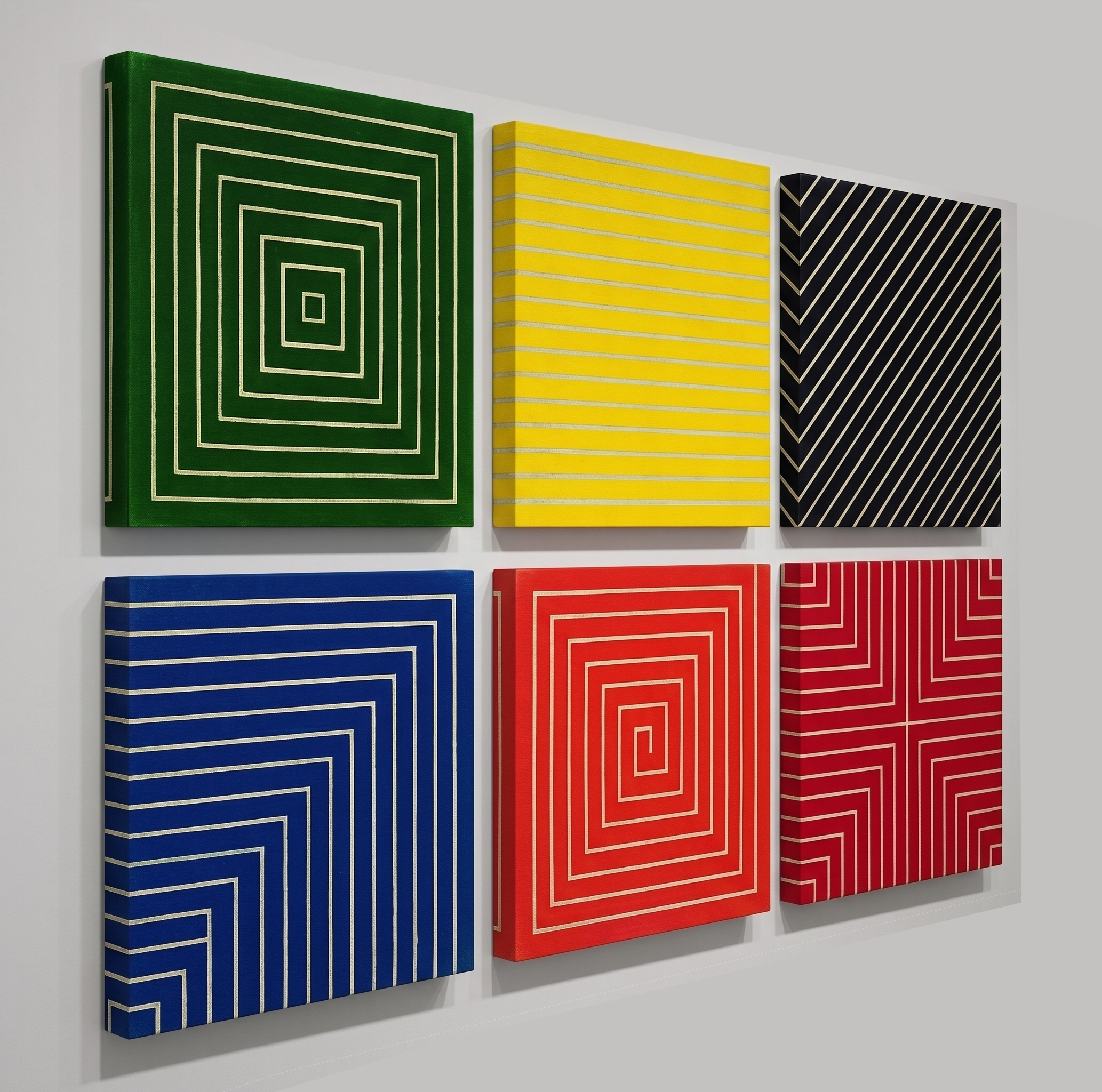 Frank Stella, Miniature Benjamin Moore Series