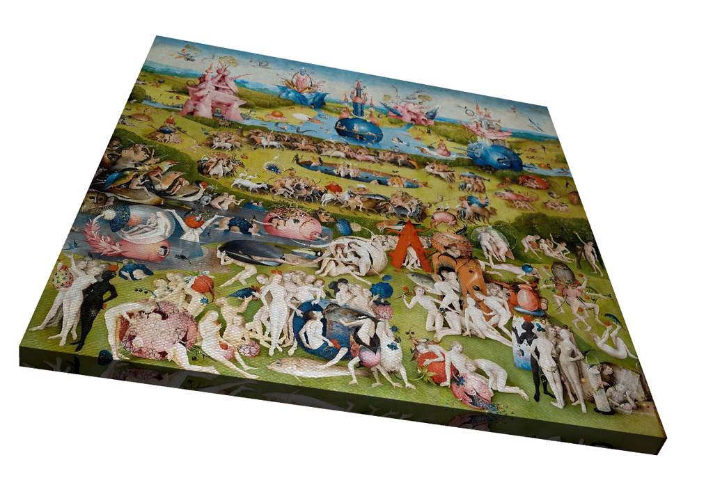 Hieronymus Bosch Garden Earthly Delights(24"x24") Canvas wrapping