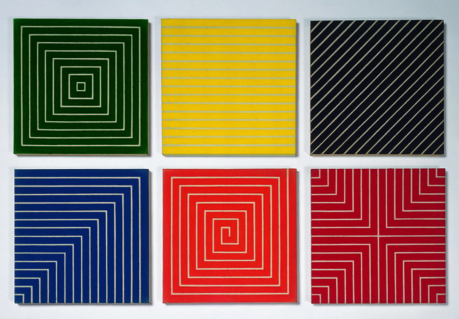 Frank Stella, Miniature Benjamin Moore Series