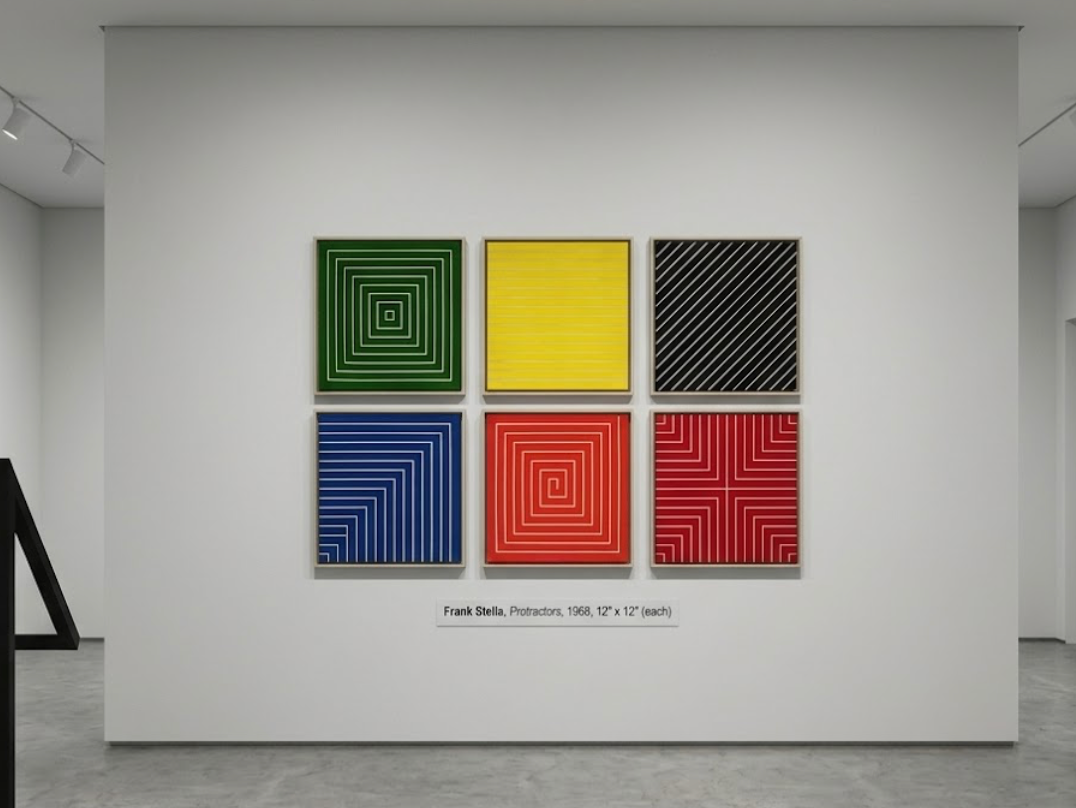 Frank Stella, Miniature Benjamin Moore Series