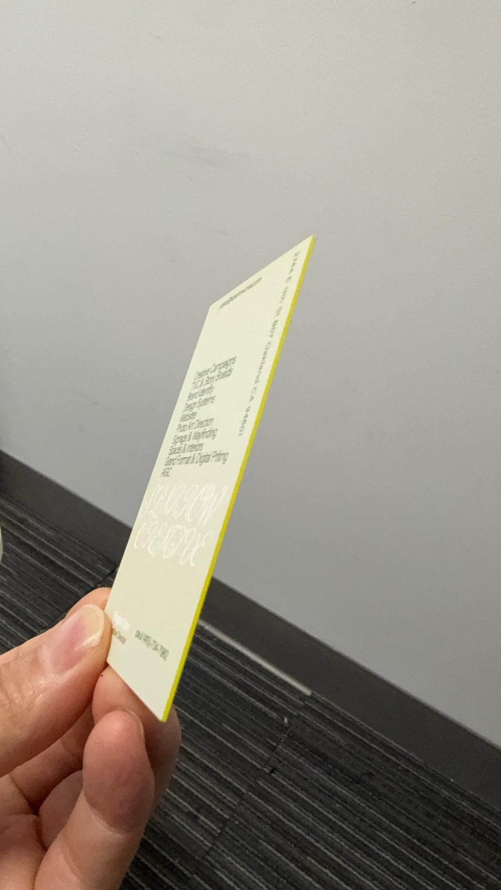 Painted Edge Business Cards(250pc)