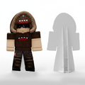 Roblox "Brown Y2K Emo" Life-Size Standee Digital Fil