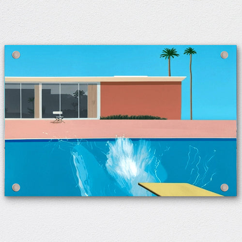 A Bigger Splash California Day David Hockney/Acrylic Prints